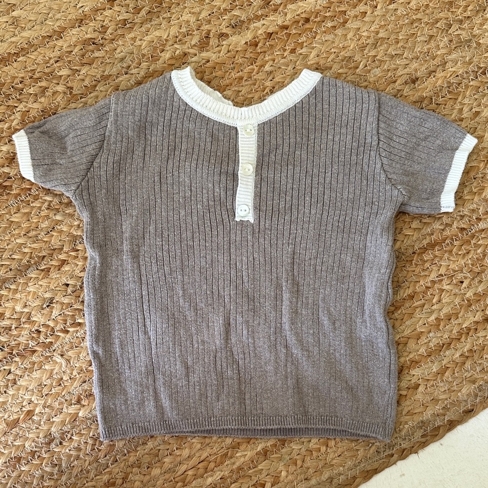 Feltman Brother - 12 MNTHS Stylish Gray Kids Shirt